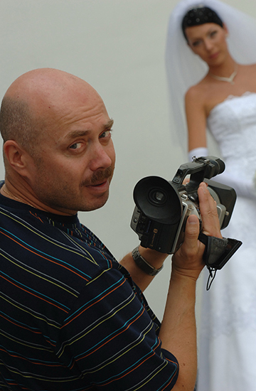 Видеооператор на свадьбу. Видеосъемка Одесса